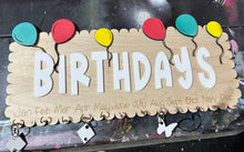 Load image into Gallery viewer, Birthday squad sign