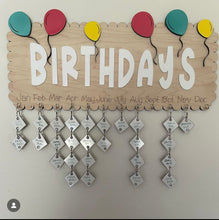 Load image into Gallery viewer, Birthday squad sign