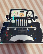 Load image into Gallery viewer, custom dog jeep stickers
