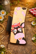 Load image into Gallery viewer, boutique style cow hair clips
