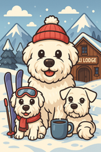 Load image into Gallery viewer, personalized dog stickers---your dog, your way
