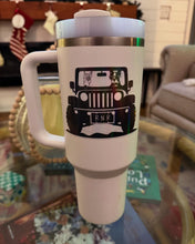 Load image into Gallery viewer, custom dog jeep stickers
