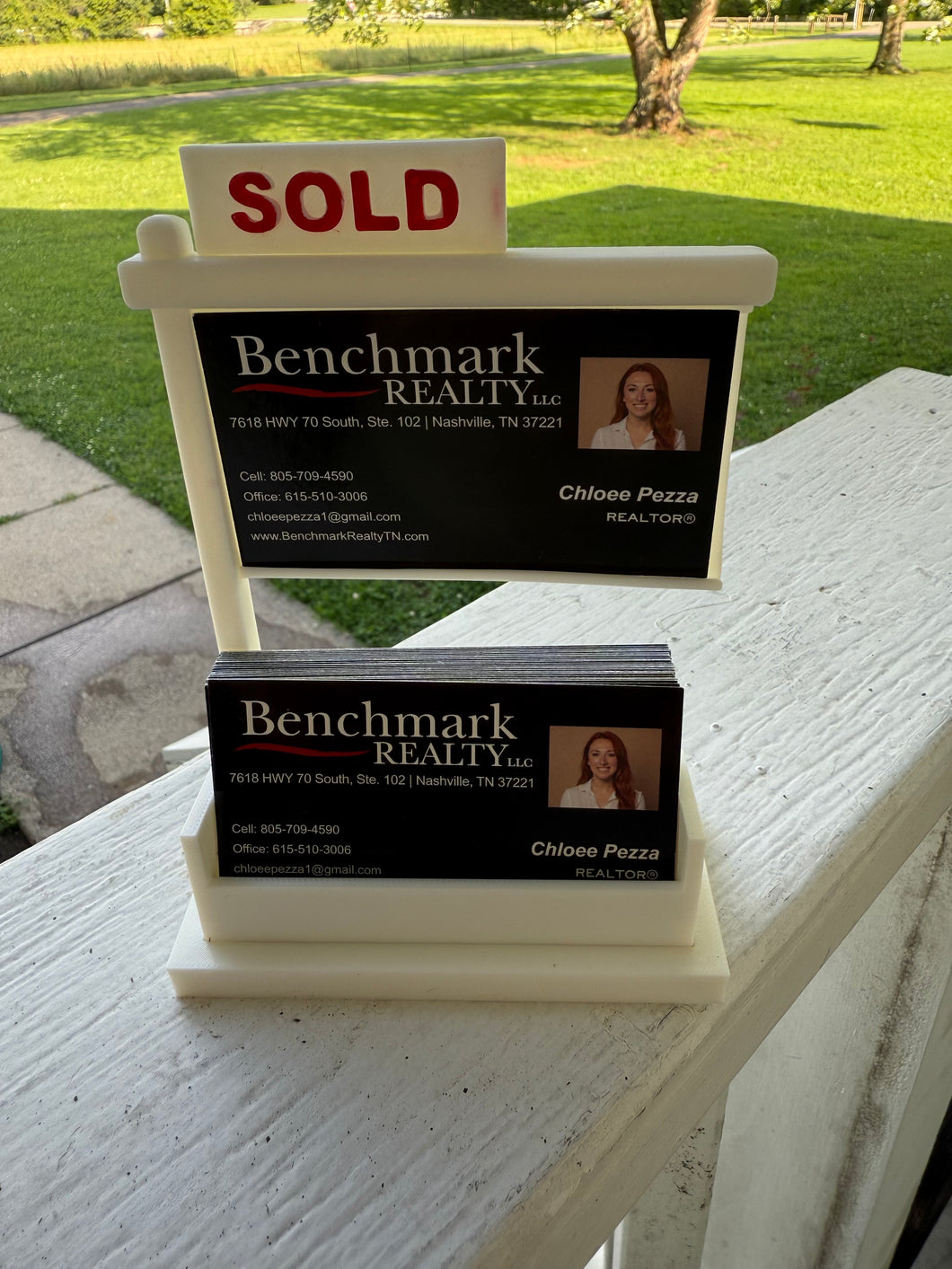 Real Estate Business Card Holder