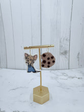 Load image into Gallery viewer, teacher book theme earrings
