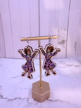 Load image into Gallery viewer, teacher book theme earrings
