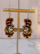 Load image into Gallery viewer, teacher book theme earrings
