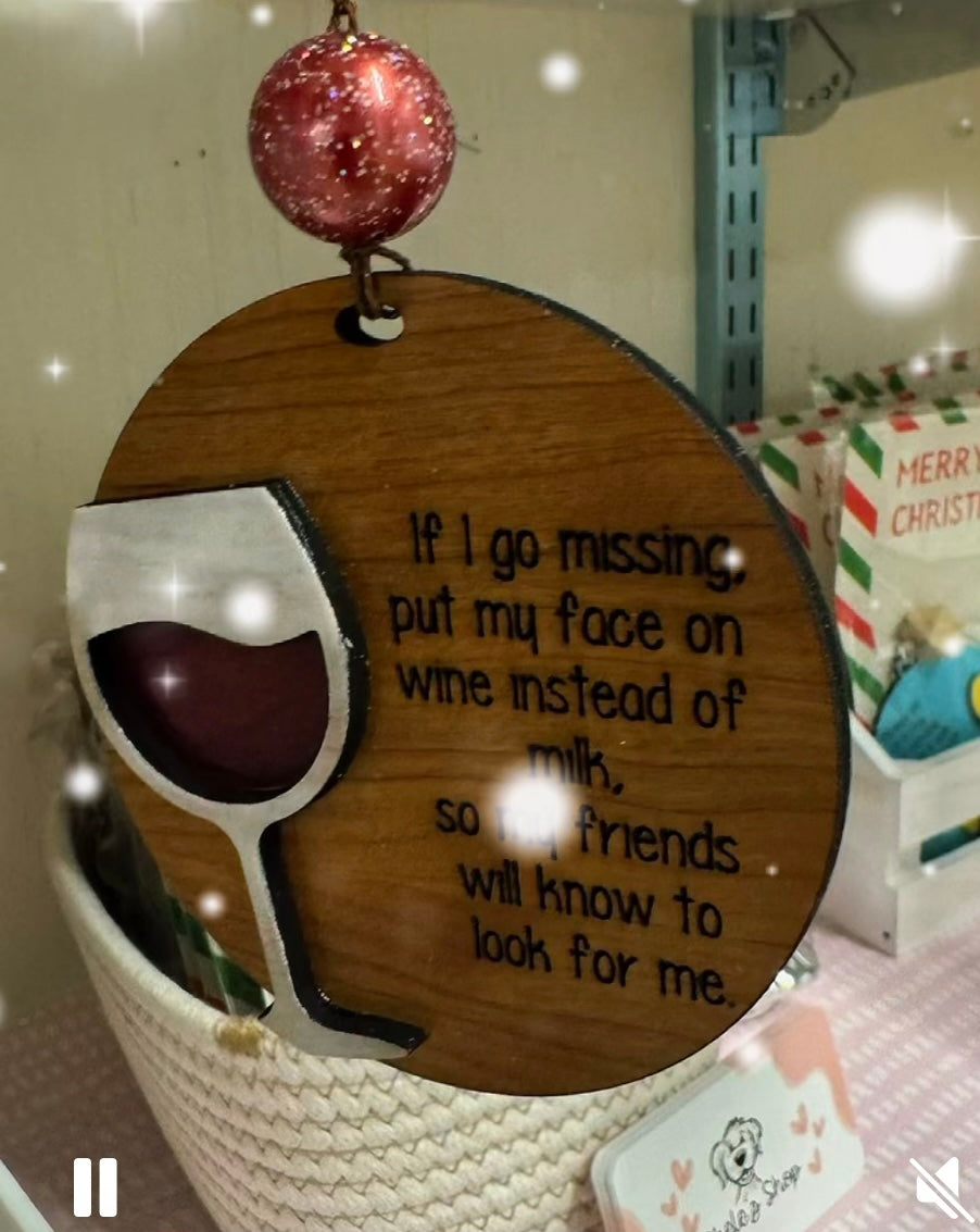 Occupation and Personality Ornaments Handmade