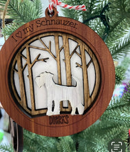 Load image into Gallery viewer, I love my dog custom breed ornament
