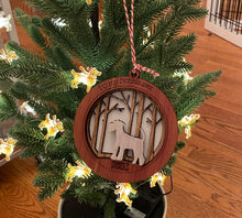 Load image into Gallery viewer, I love my dog custom breed ornament
