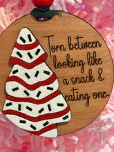 Load image into Gallery viewer, Funny Christmas tree ornament
