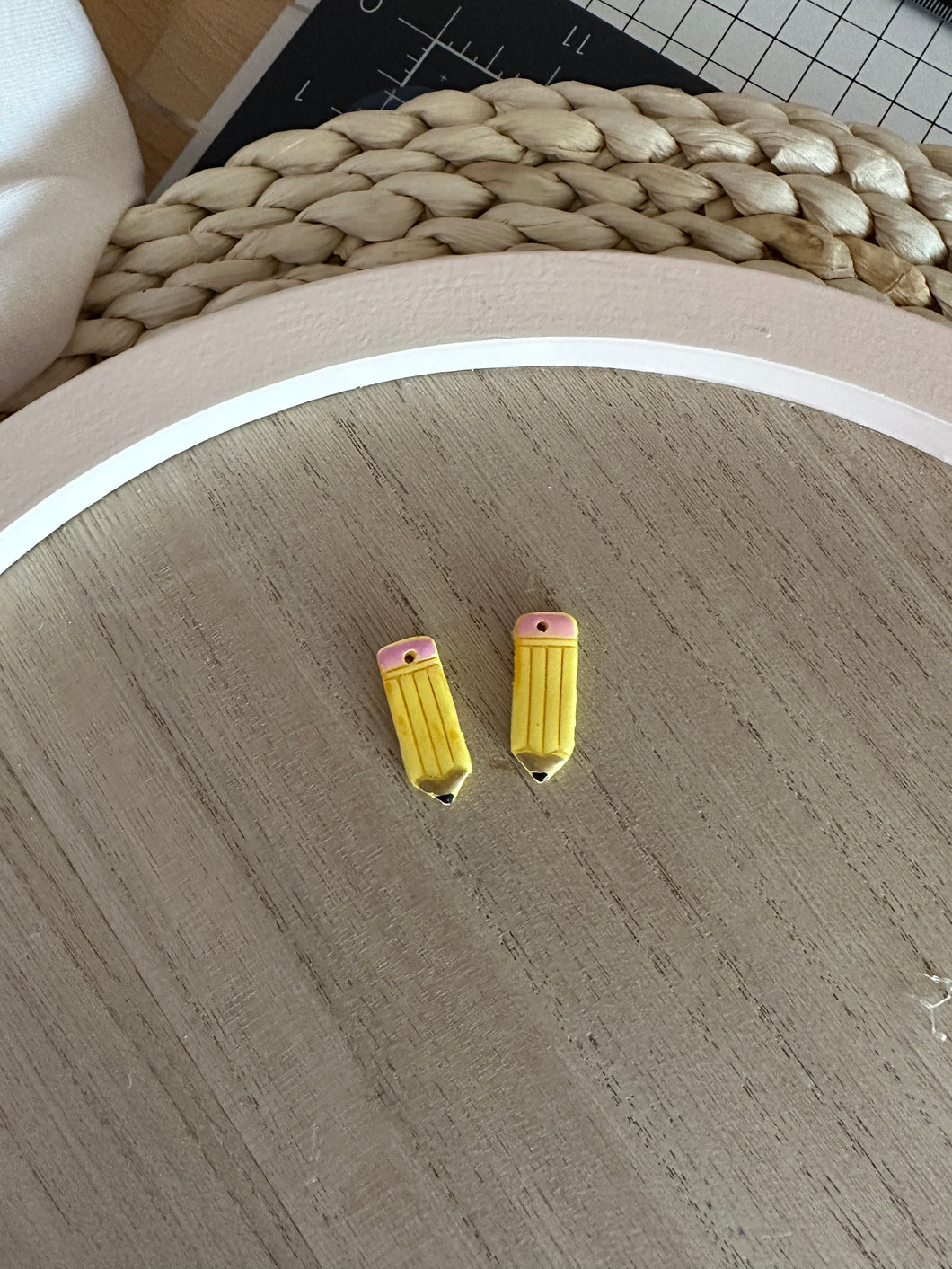 pencil earrings