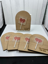 Load image into Gallery viewer, I&#39;m a sucker for you valentine cute sign
