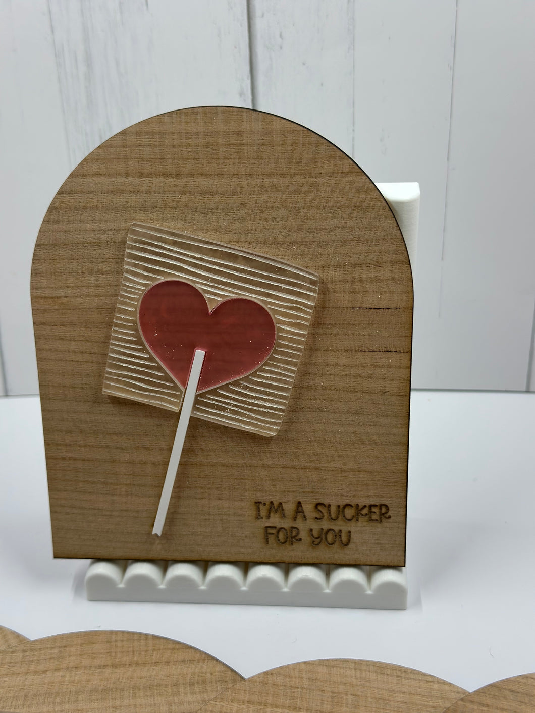 I'm a sucker for you valentine cute sign