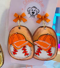 Load image into Gallery viewer, Sports themed earrings

