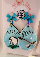 Load image into Gallery viewer, Sports themed earrings
