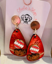 Load image into Gallery viewer, Sports themed earrings
