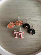 Load image into Gallery viewer, University of Tennessee earrings
