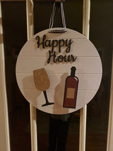 Load image into Gallery viewer, Happy hour sign and 4 cutouts
