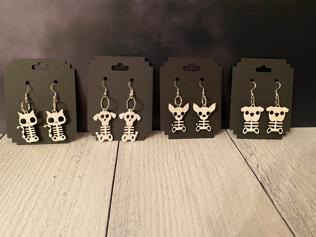 Animal Skelly earrings