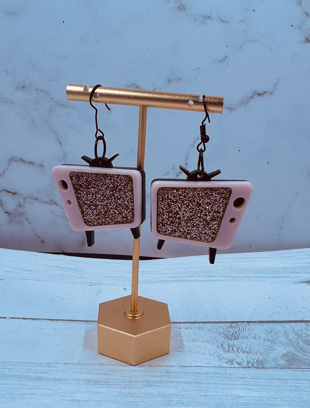 Vintage tv earrings