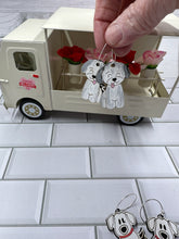 Load image into Gallery viewer, Sheepadoodle Doggy dangle earrings
