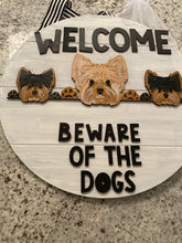 Load image into Gallery viewer, Custom Dog Welcome Sign
