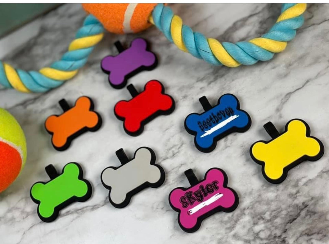 Personalized Soft Silicone Dog Tags