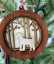 Load image into Gallery viewer, layered customized dog ornament
